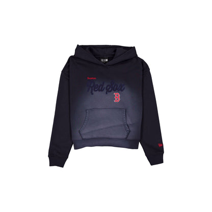 Boston Red Sox Women's Washed Cropped Hoodie
