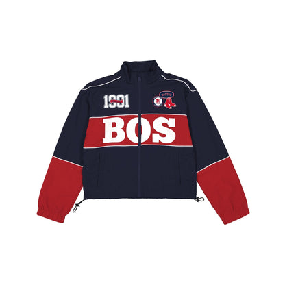 Boston Red Sox Women's Cropped Windbreaker