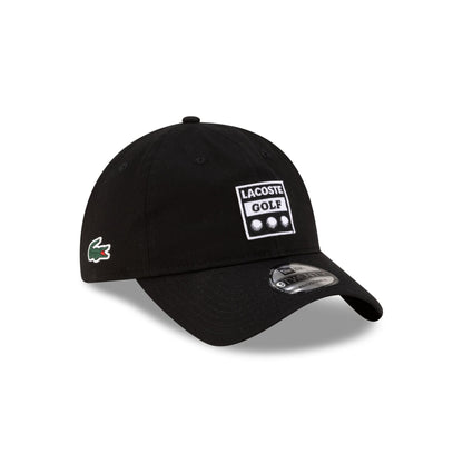 New Era Cap x Lacoste Ball Black 9TWENTY Adjustable Hat