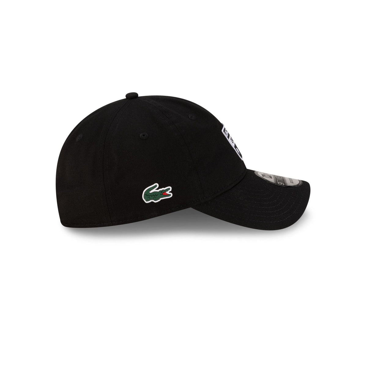 New Era Cap x Lacoste Ball Black 9TWENTY Adjustable Hat