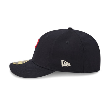 Philadelphia Phillies Field of Dreams Navy Low Profile 59FIFTY Fitted Hat