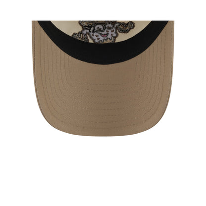 Binghamton Rumble Ponies Theme Night Beige 9TWENTY Adjustable Hat