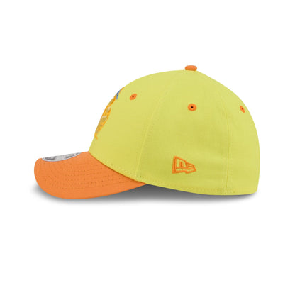 Lehigh Valley IronPigs Theme Night Yellow 39THIRTY M-Crown Stretch Fit Hat