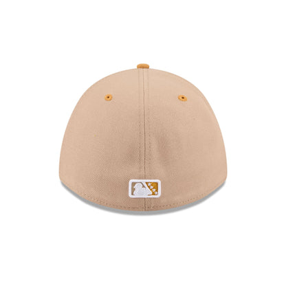 Akron RubberDucks Theme Night Beige 39THIRTY M-Crown Stretch Fit Hat