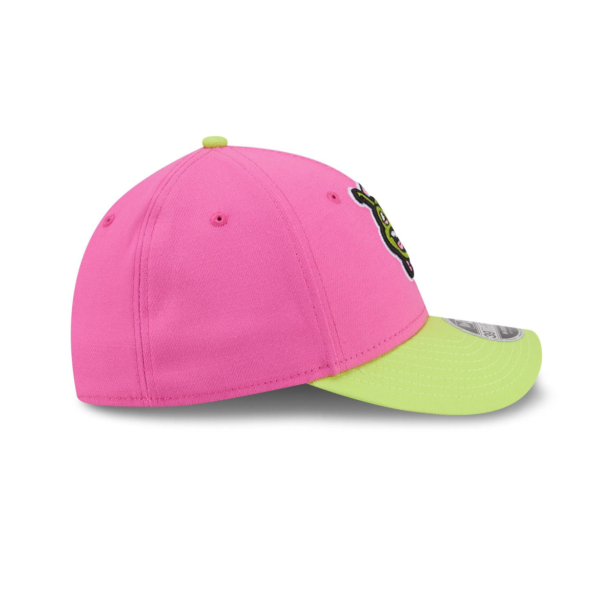 Binghamton Rumble Ponies Theme Night Pink 39THIRTY M-Crown Stretch Fit Hat