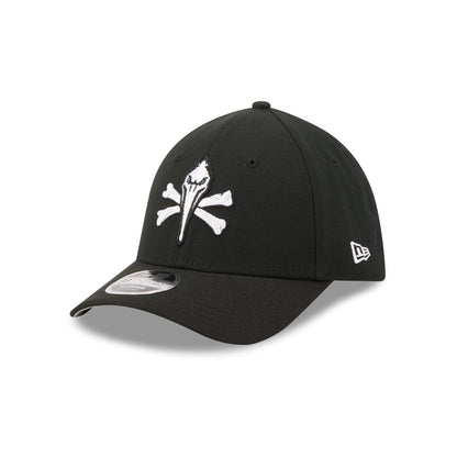 Myrtle Beach Pelicans Theme Night Black 39THIRTY M-Crown Stretch Fit Hat