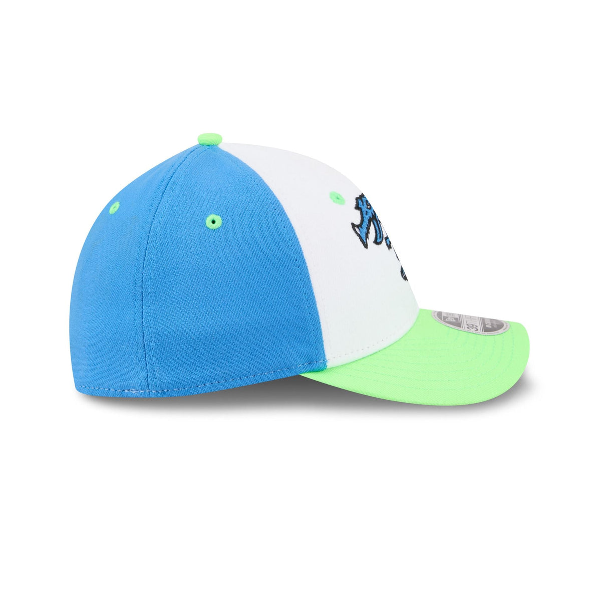 Myrtle Beach Pelicans Theme Night Multicolor 39THIRTY M-Crown Stretch Fit Hat