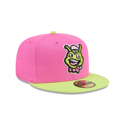 Binghamton Rumble Ponies Theme Night Pink 59FIFTY Fitted Hat