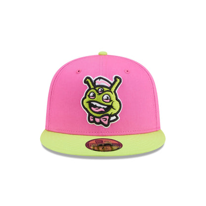Binghamton Rumble Ponies Theme Night Pink 59FIFTY Fitted Hat
