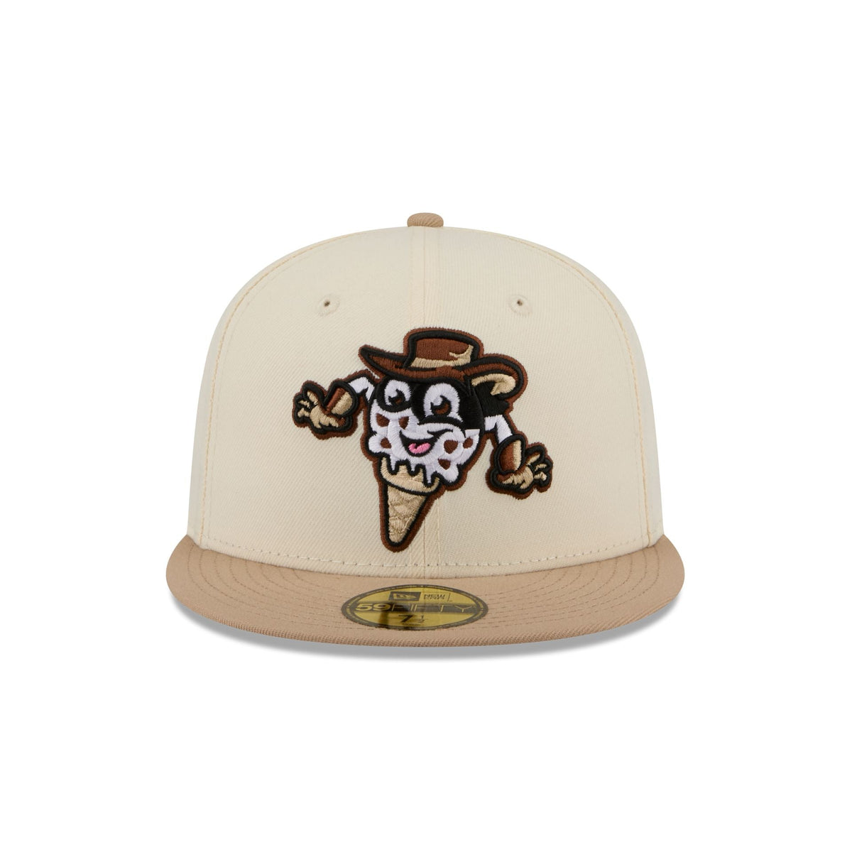 Binghamton Rumble Ponies Theme Night Beige 59FIFTY Fitted Hat