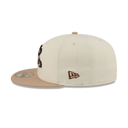 Binghamton Rumble Ponies Theme Night Beige 59FIFTY Fitted Hat