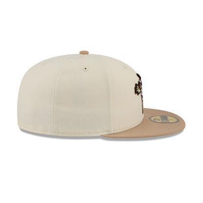 Binghamton Rumble Ponies Theme Night Beige 59FIFTY Fitted Hat