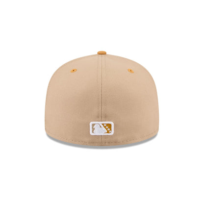 Akron RubberDucks Theme Night Beige 59FIFTY Fitted Hat