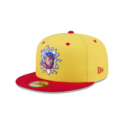 Buffalo Bisons Theme Night Yellow 59FIFTY Fitted Hat