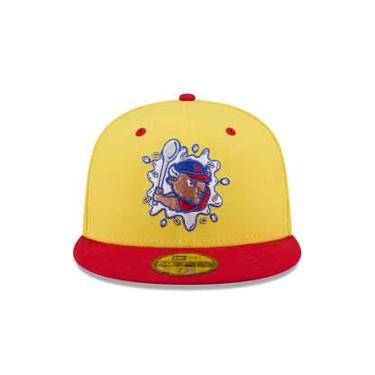 Buffalo Bisons Theme Night Yellow 59FIFTY Fitted Hat
