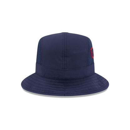 New England Patriots 2026 Sideline Stretch Bucket Hat