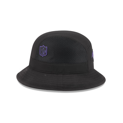 Baltimore Ravens 2026 Sideline Stretch Bucket Hat