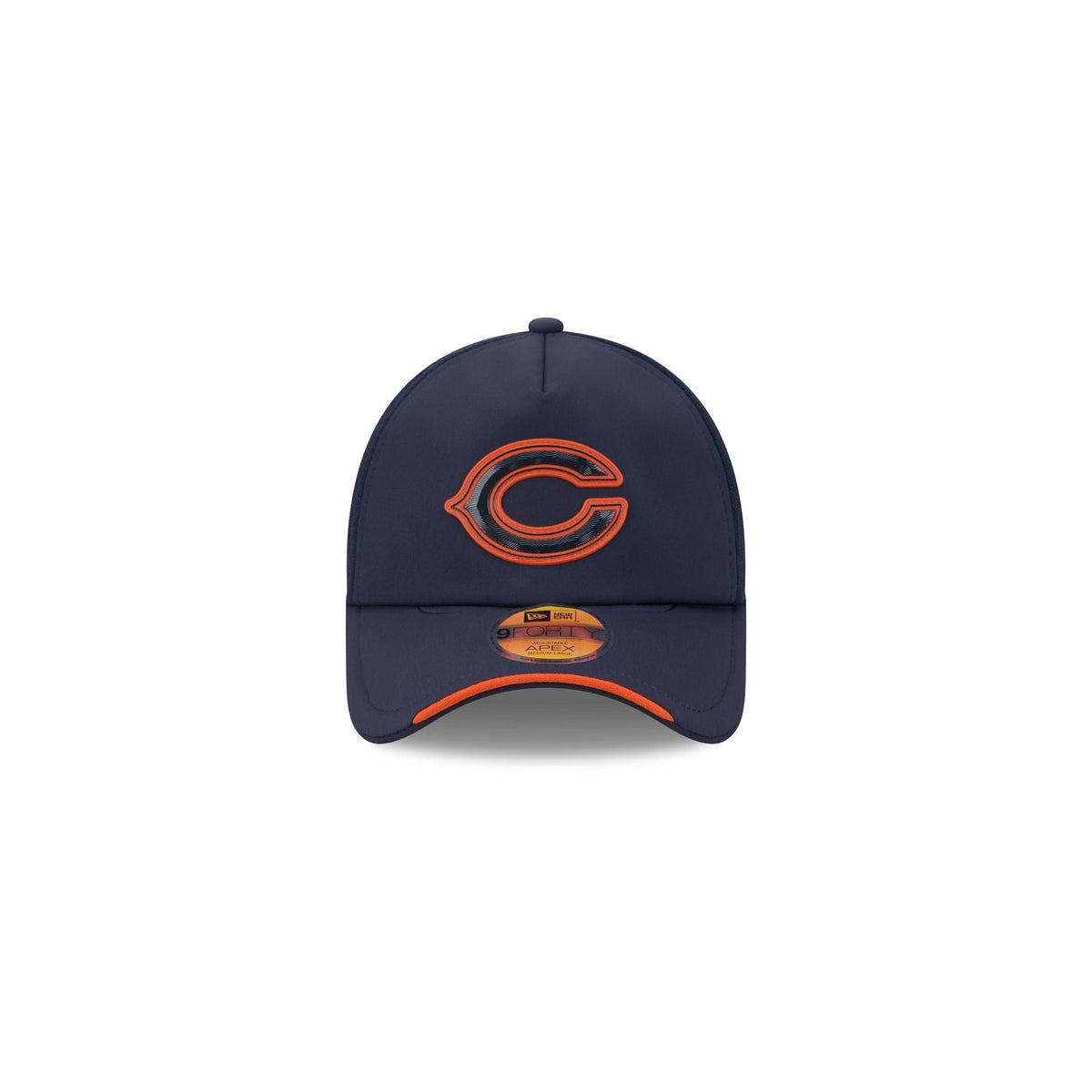 Chicago Bears 2026 Sideline Kids 9FORTY APEX Trucker Hat