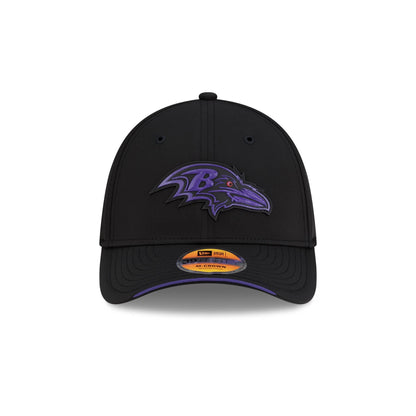 Baltimore Ravens 2026 Sideline 39THIRTY M-Crown Stretch Fit Hat