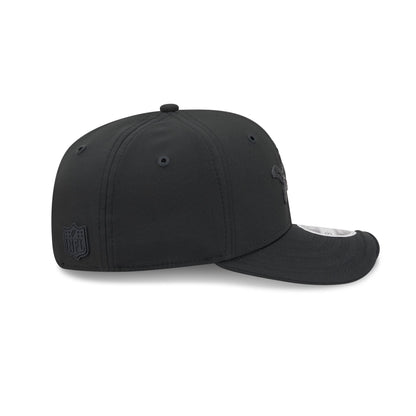 Detroit Lions 2026 Sideline Black 9SEVENTY Stretch-Snap Hat