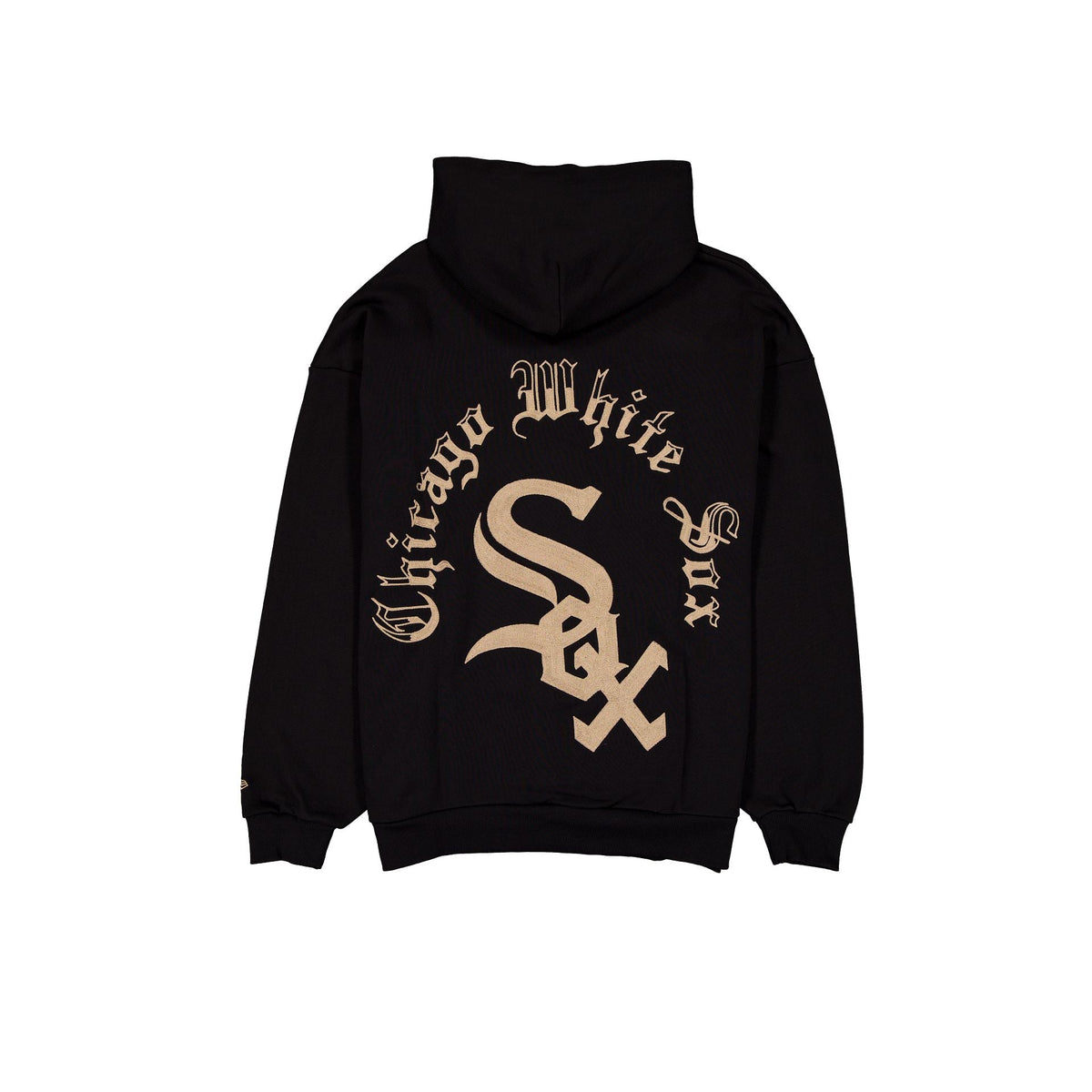 Chicago White Sox Gothic Lettering Black Hoodie