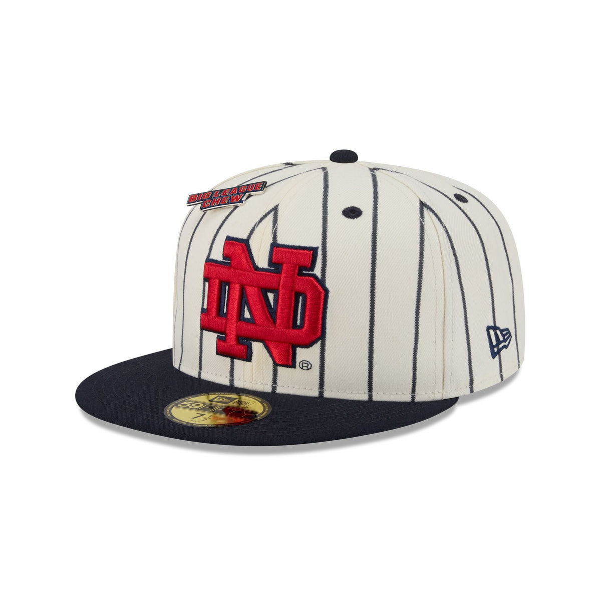 Big League Chew® x Notre Dame Fighting Irish Pinstripe 59FIFTY Fitted Hat