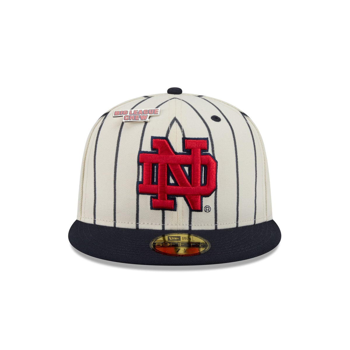 Big League Chew® x Notre Dame Fighting Irish Pinstripe 59FIFTY Fitted Hat