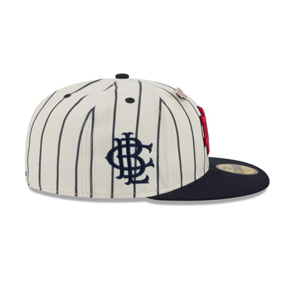 Big League Chew® x Notre Dame Fighting Irish Pinstripe 59FIFTY Fitted Hat