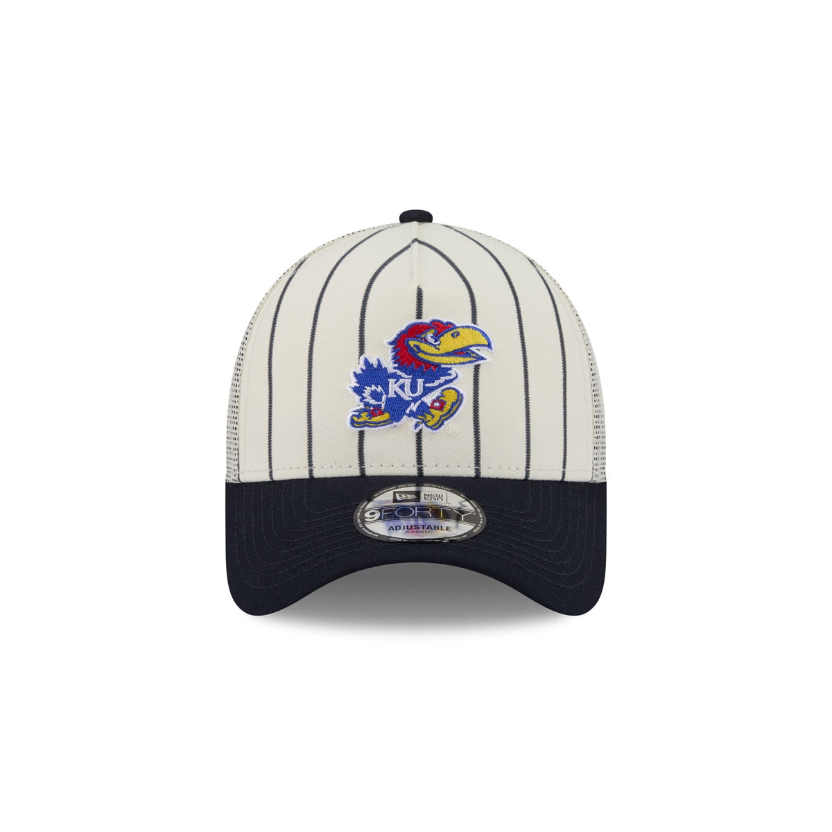 Big League Chew® x Kansas Jayhawks Pinstripe 9FORTY A-Frame Trucker Hat