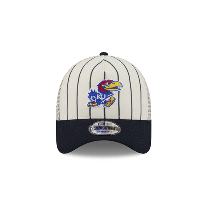 Big League Chew® x Kansas Jayhawks Pinstripe 9FORTY A-Frame Trucker Hat