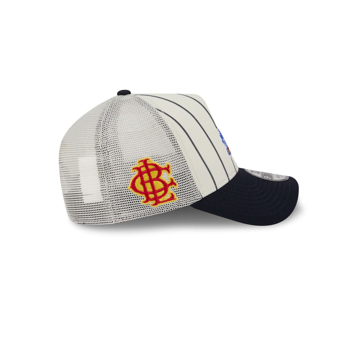 Big League Chew® x Kansas Jayhawks Pinstripe 9FORTY A-Frame Trucker Hat