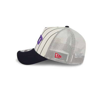 Big League Chew® x TCU Horned Frogs Pinstripe 9FORTY A-Frame Trucker Hat