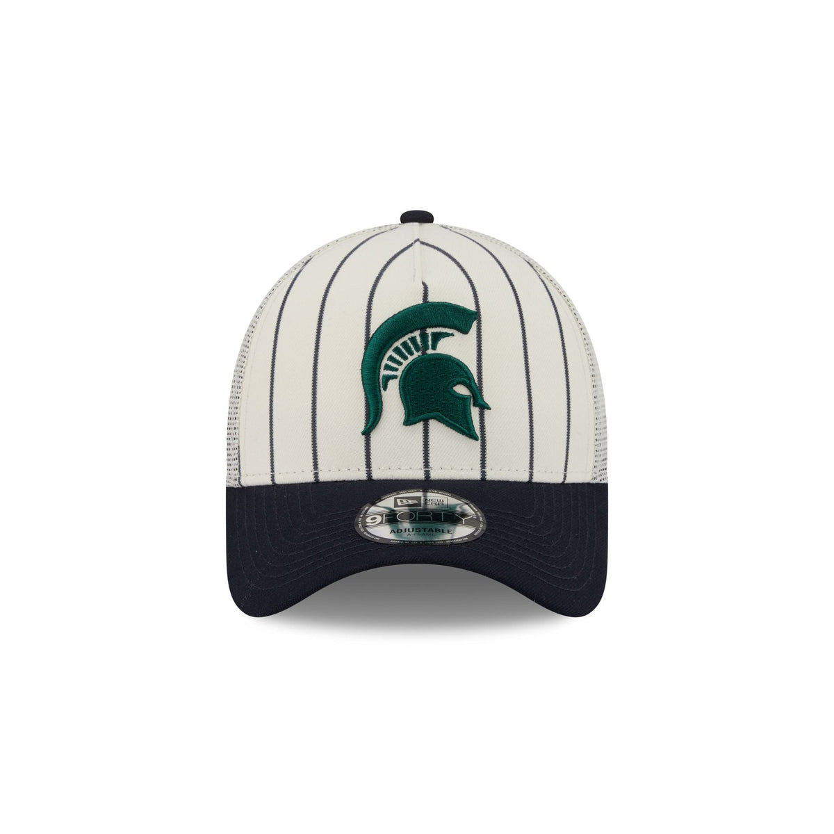 Big League Chew® x Michigan State Spartans Pinstripe 9FORTY A-Frame Trucker Hat