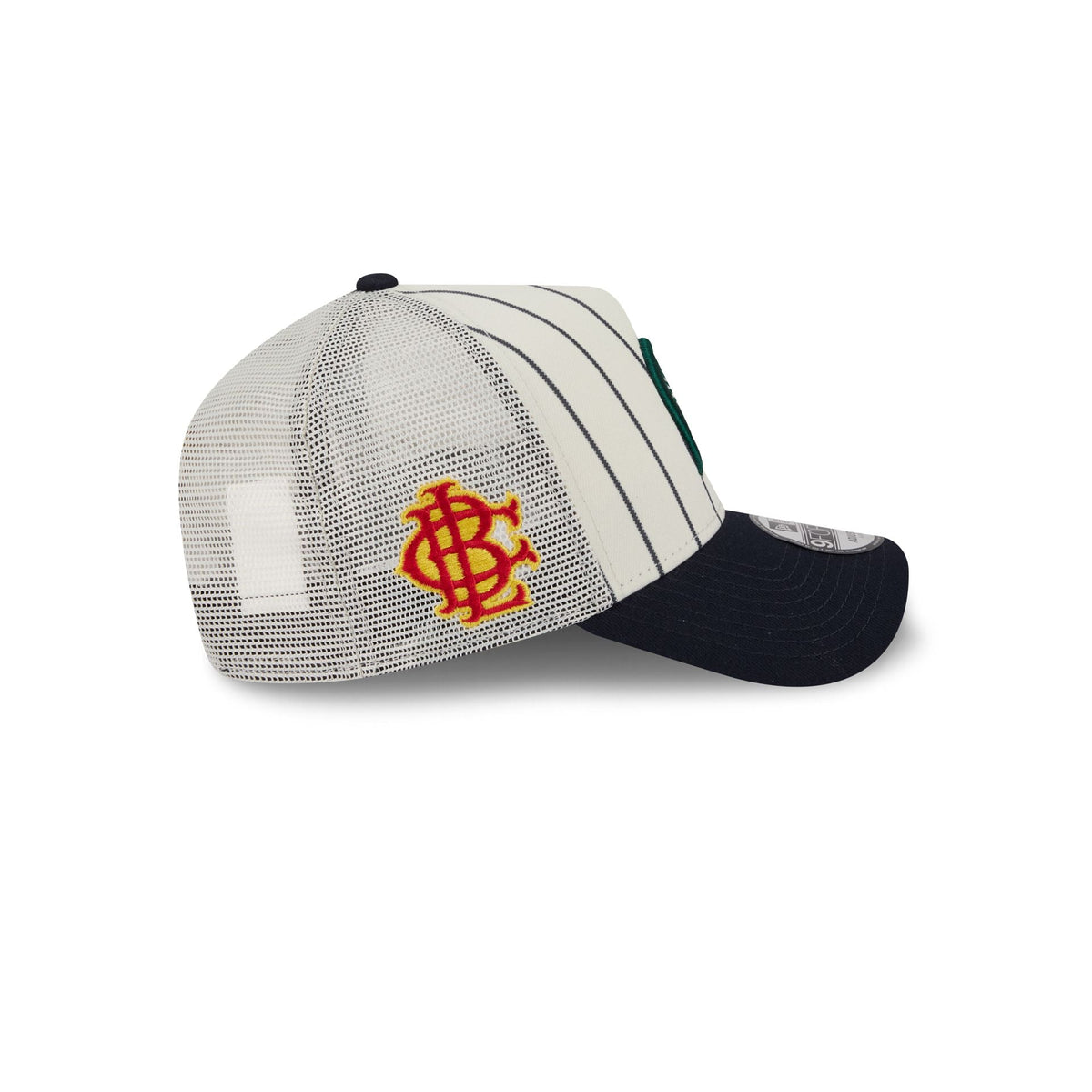 Big League Chew® x Michigan State Spartans Pinstripe 9FORTY A-Frame Trucker Hat
