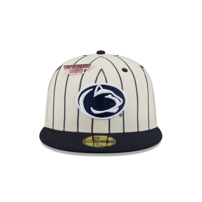 Big League Chew® x Penn State Nittany Lions Pinstripe 59FIFTY Fitted Hat