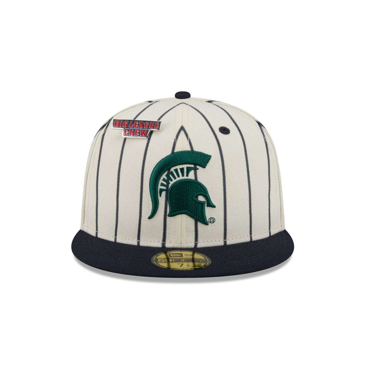 Big League Chew® x Michigan State Spartans Pinstripe 59FIFTY Fitted Hat