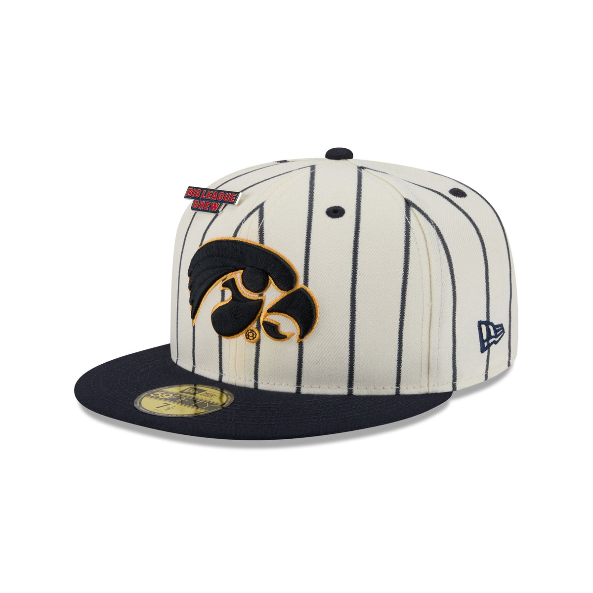 Big League Chew® x Iowa Hawkeyes Pinstripe 59FIFTY Fitted Hat