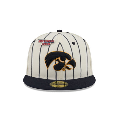Big League Chew® x Iowa Hawkeyes Pinstripe 59FIFTY Fitted Hat