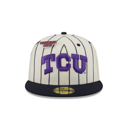 Big League Chew® x TCU Horned Frogs Pinstripe 59FIFTY Fitted Hat