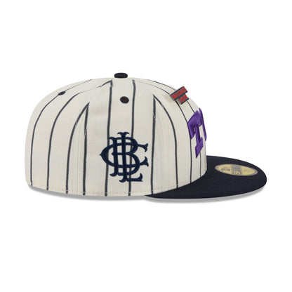 Big League Chew® x TCU Horned Frogs Pinstripe 59FIFTY Fitted Hat