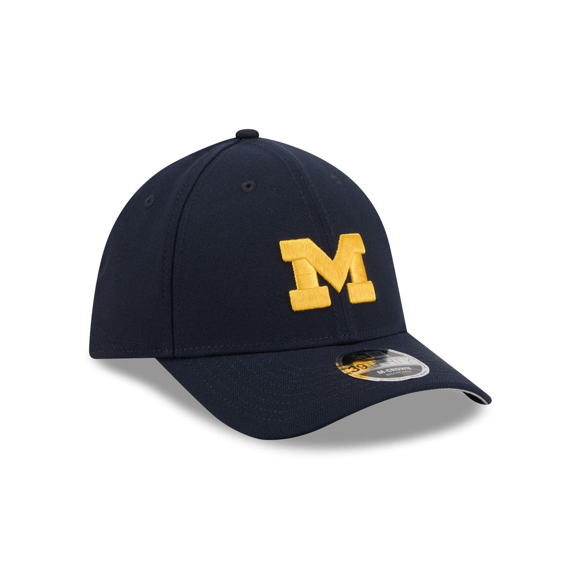 Michigan Wolverines Team 39THIRTY M-Crown Stretch Fit Hat