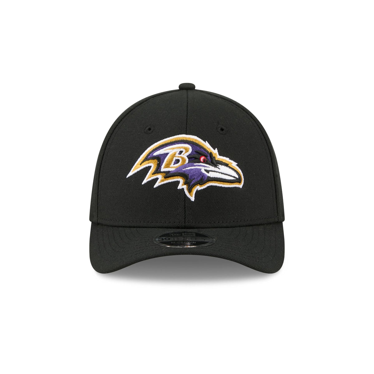 Baltimore Ravens Team 39THIRTY M-Crown Stretch Fit Hat