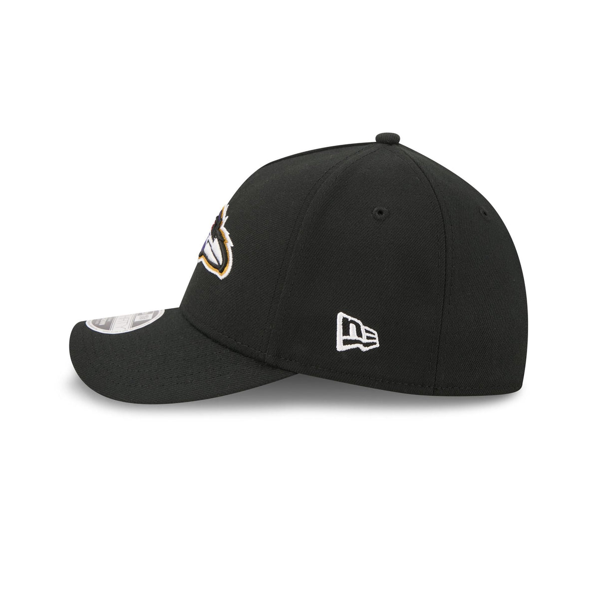 Baltimore Ravens Poly 39THIRTY M-Crown A-Frame Stretch Fit Hat