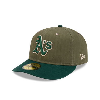 Athletics Three Looms American Herringbone 59FIFTY Fitted Hat