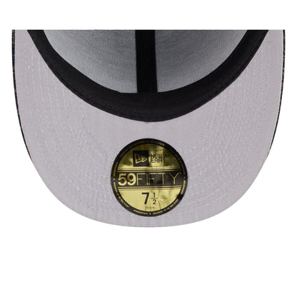 Atlanta Hawks Three Looms Jacquard Chenille 59FIFTY Fitted Hat
