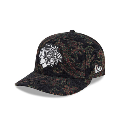 Chicago Blackhawks Three Looms Jacquard Chenille 59FIFTY Fitted Hat