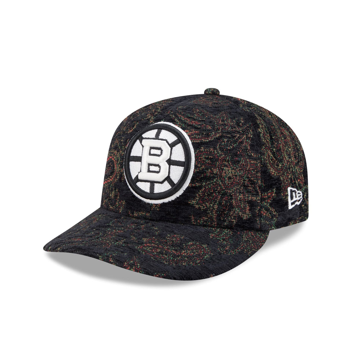 Boston Bruins Three Looms Jacquard Chenille 59FIFTY Fitted Hat