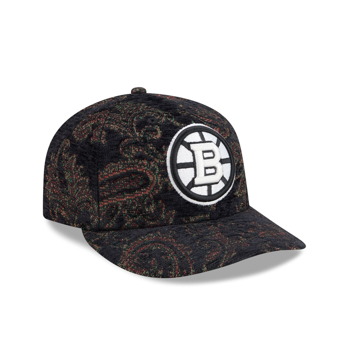 Boston Bruins Three Looms Jacquard Chenille 59FIFTY Fitted Hat