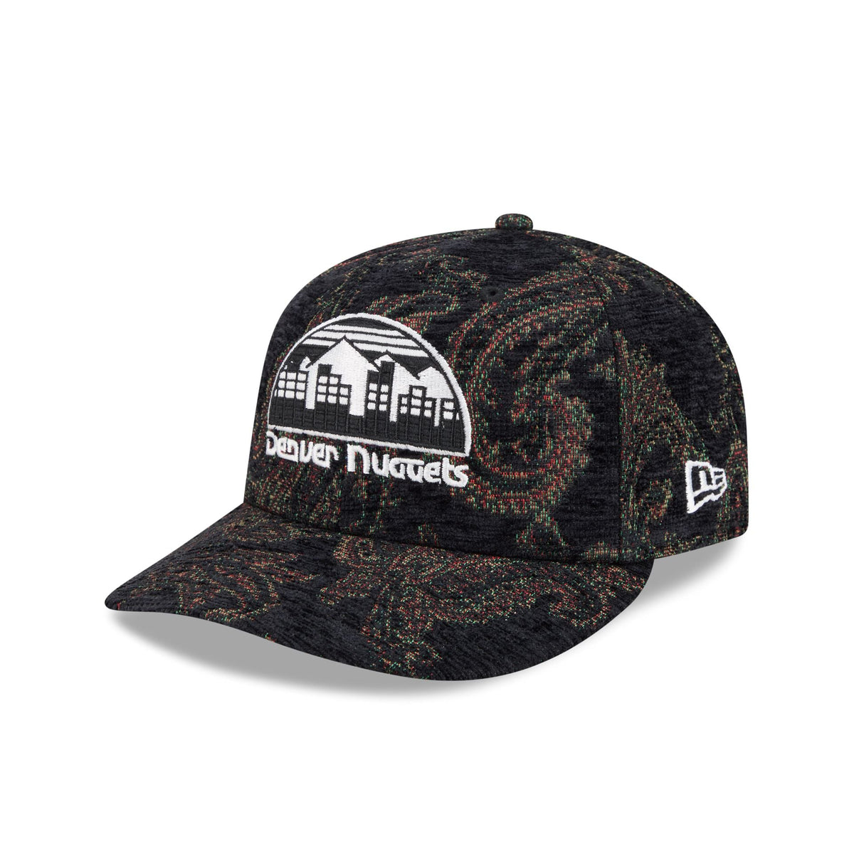 Denver Nuggets Three Looms Jacquard Chenille 59FIFTY Fitted Hat