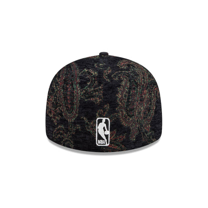 Dallas Mavericks Three Looms Jacquard Chenille 59FIFTY Fitted Hat